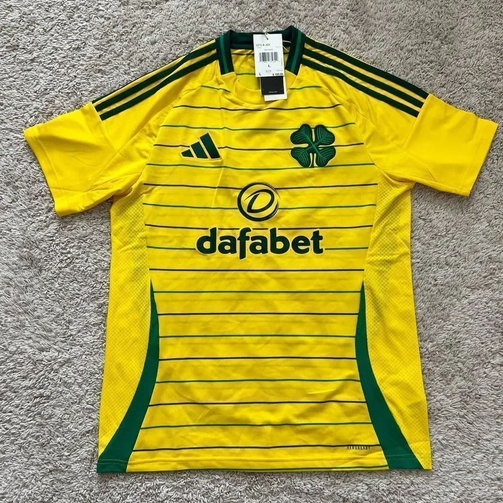 Adidas Glasgow Celtic FC 2024/2025 Away Soccer Jersey